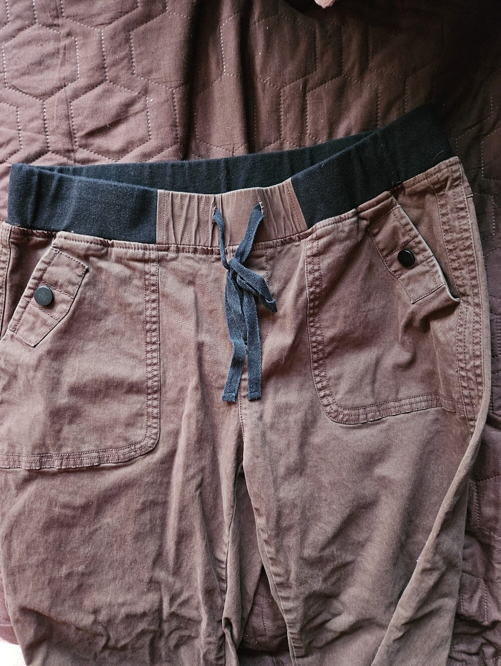 FLYINGALS Earthy Brown Fulssic Straight Fit